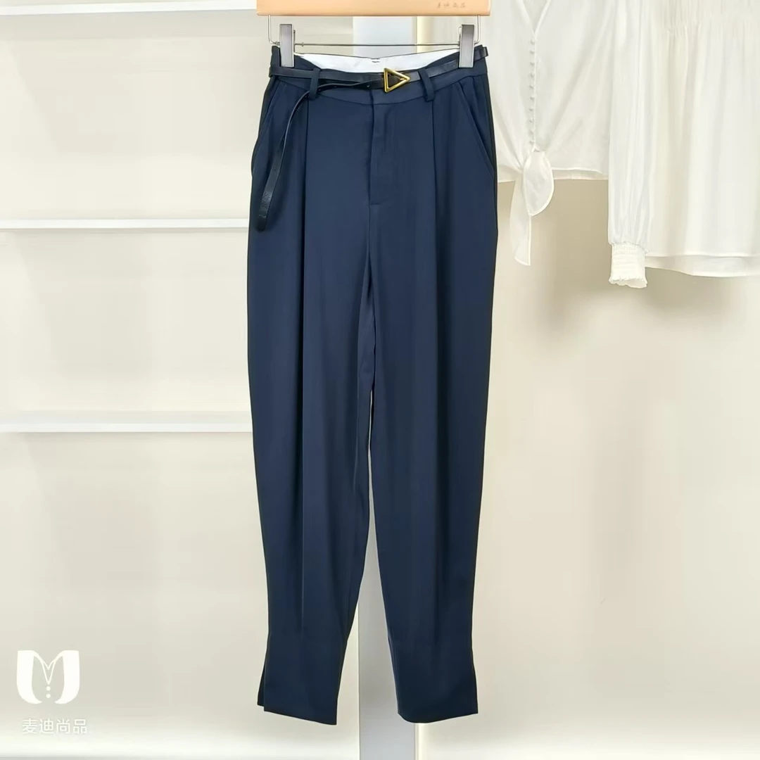 麦迪尚品【奥】50722415 春季简约休闲时装裤品牌撤柜女装
