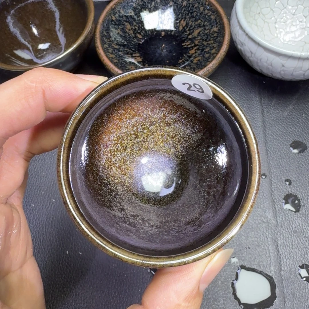 摆件古时茶器建窑建盏29