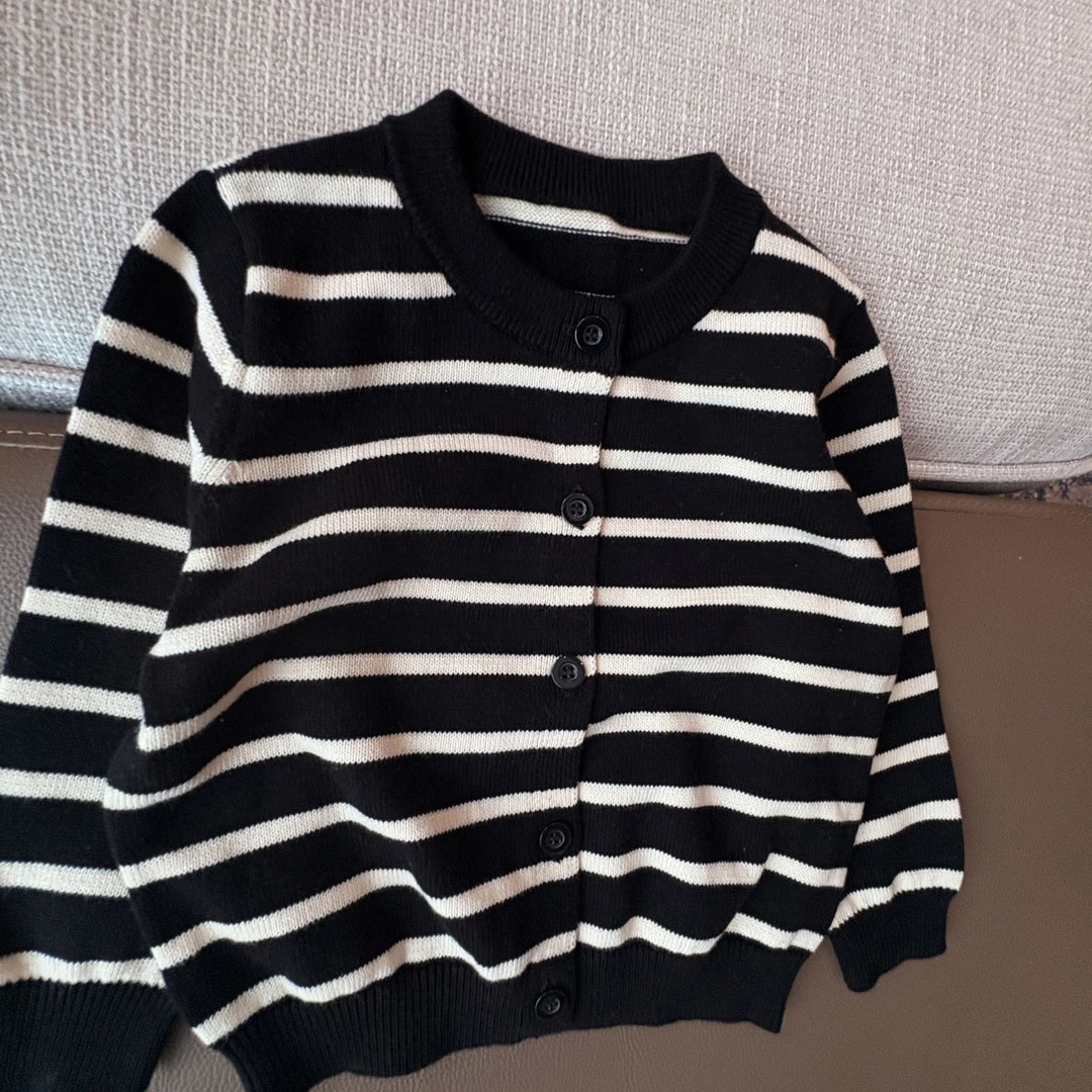 【百搭毛衣亲子开衫】婴儿童上衣服打底衫男童宝宝春装秋季H8