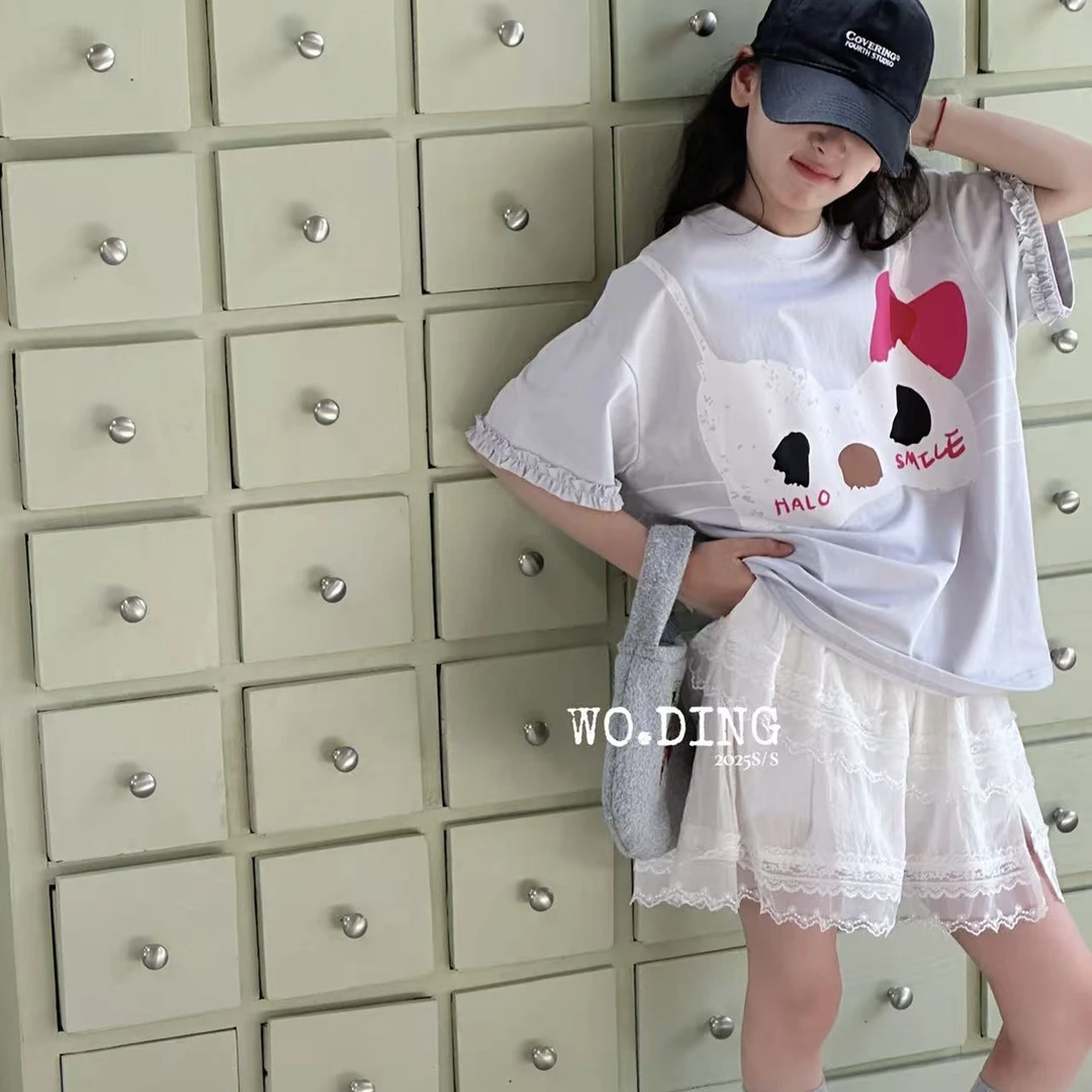 5022儿童KT印花T恤