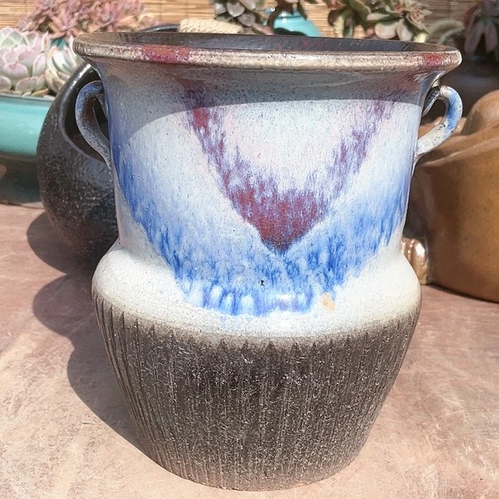 紫砂花盆瑕疵20.22花盆花盆