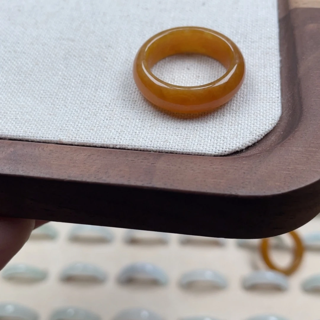 翡翠戒指未镶嵌8 号 17 港码 17.8 内径