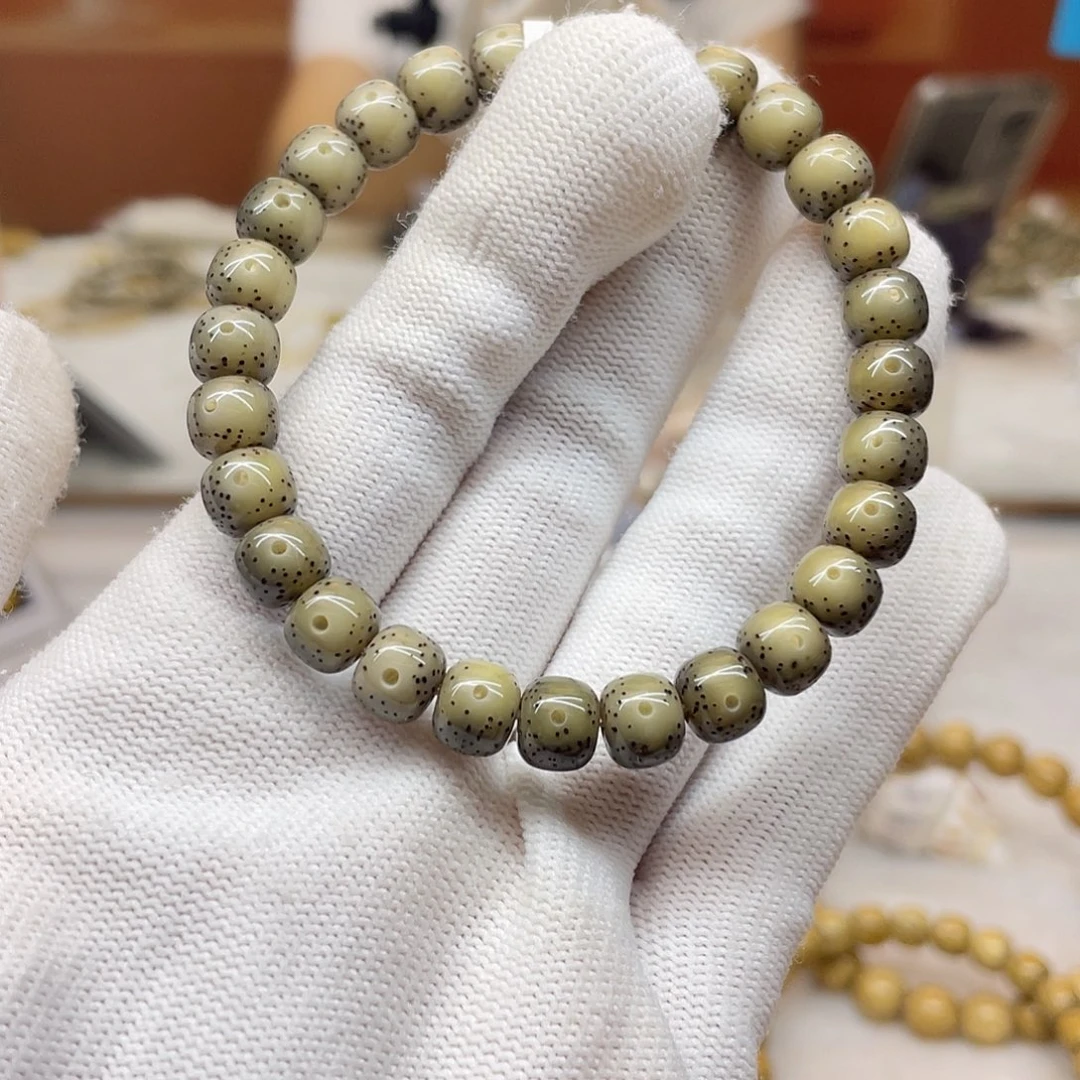 吊坠星月菩提8/7大通体糯冰超透星点货