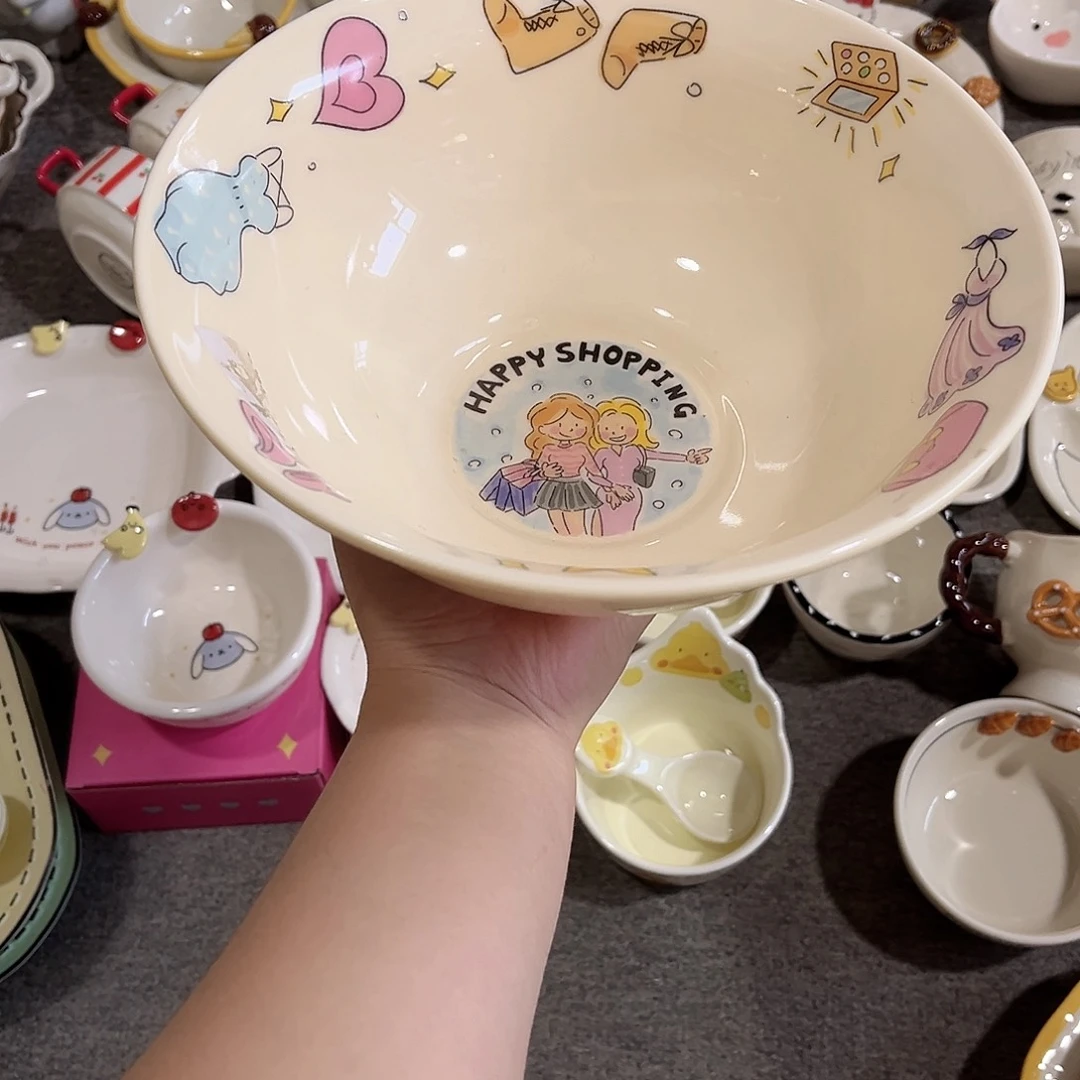 正品荷兰太太9寸大汤碗陶瓷