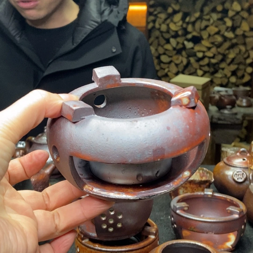 紫砂柴烧紫砂茶器