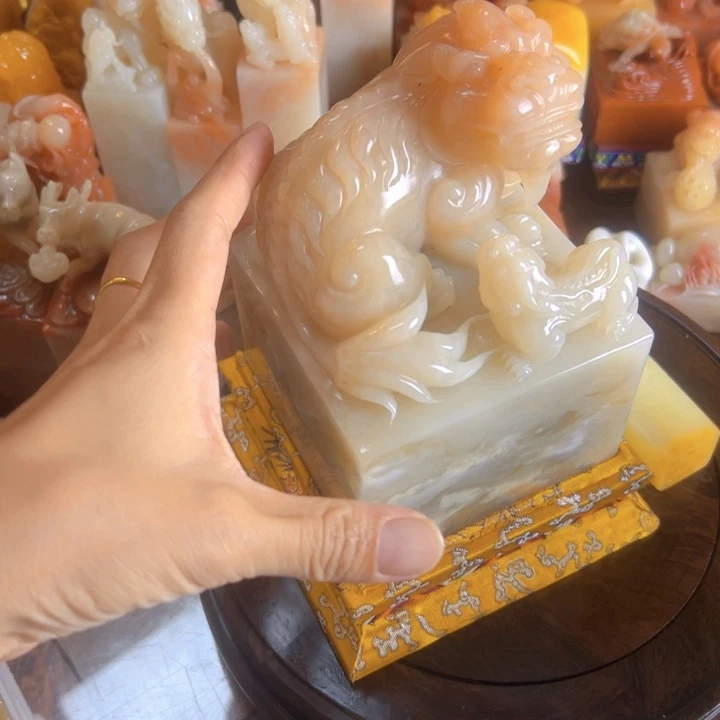 昌化石印石老窝石头老石窝