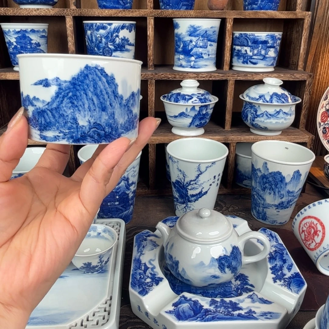 瓷片一笔一墨 叩玉山房