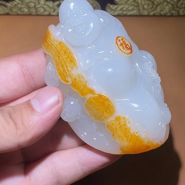 高***！颈饰未镶嵌和田玉CC