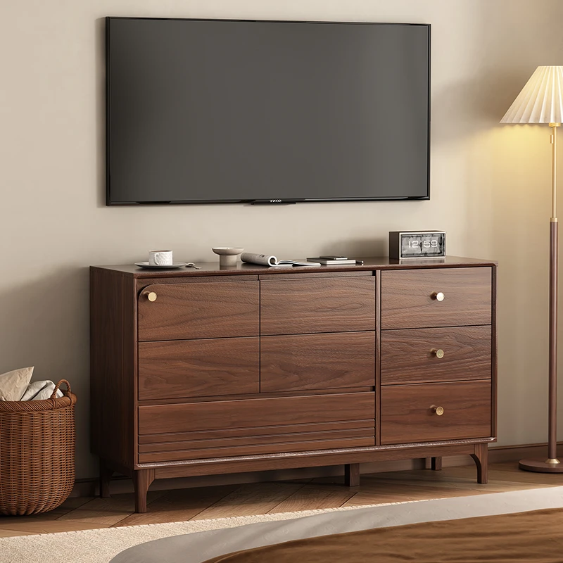 五斗柜实木斗柜客厅八斗柜组合靠墙储物柜墙边抽屉柜床尾收纳整装