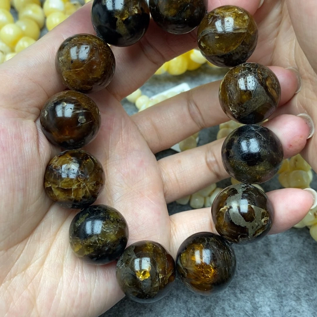 琥珀未镶嵌珠宝奇石13