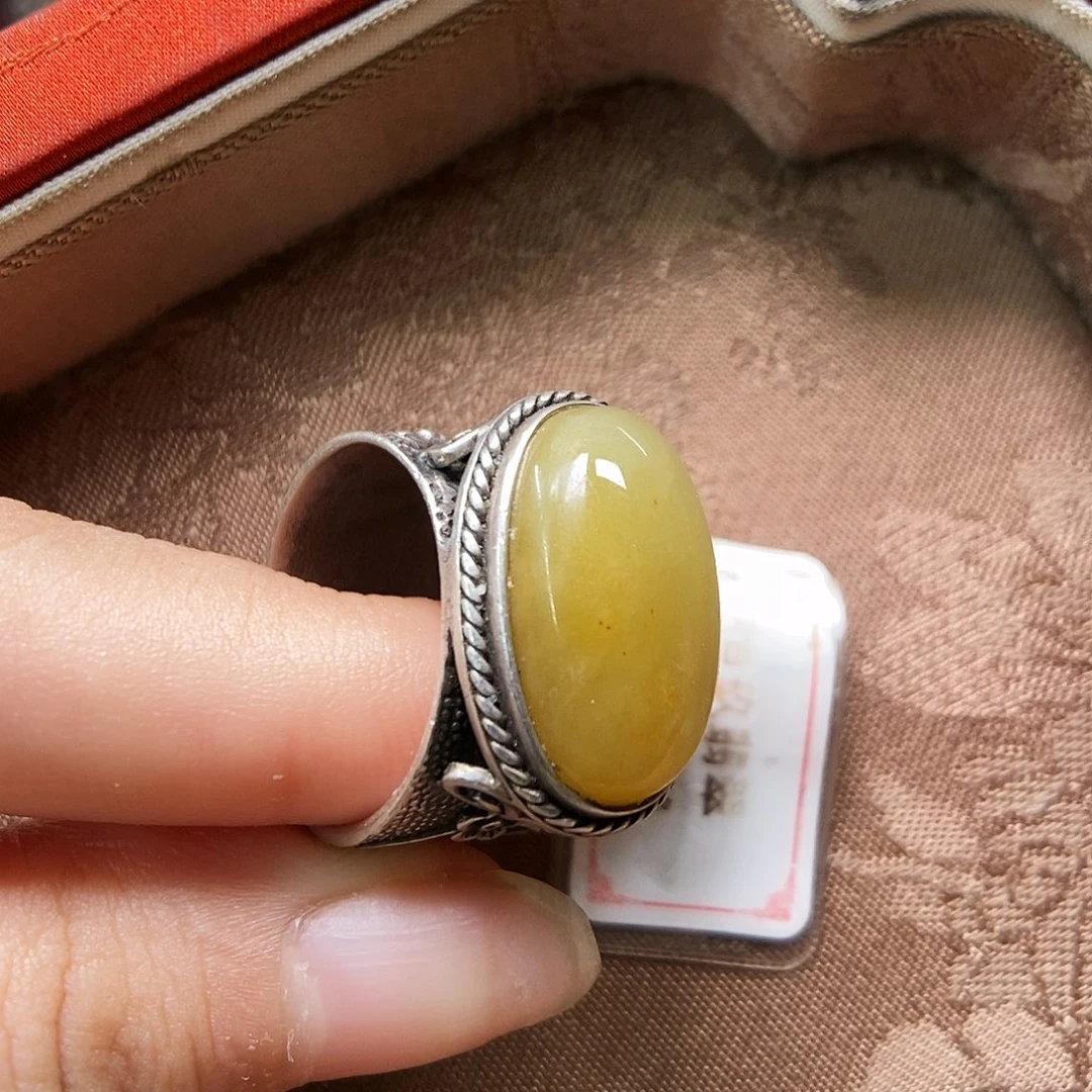 定制翡翠未镶嵌翡翠戒指
