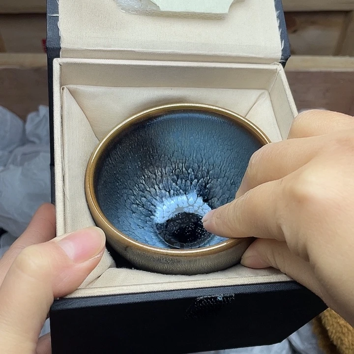 茶盏建窑建盏主人杯配礼盒