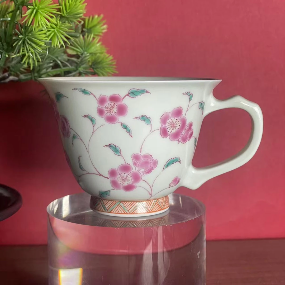 雨溪 樱粉咖啡杯 0017