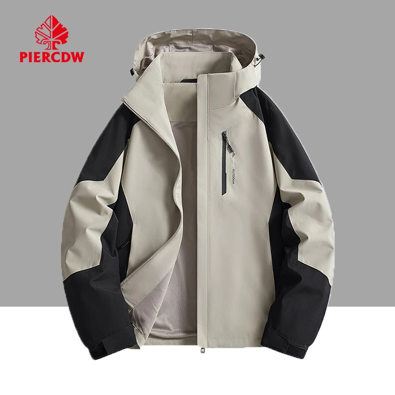 『PIERCDW帕瑞萨』冲锋衣女2025新款春季户外透气防风登山服男外套