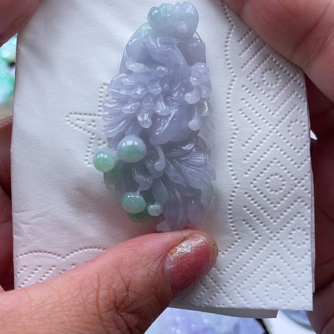 颈饰未镶嵌翡翠翡玉缘翡翠