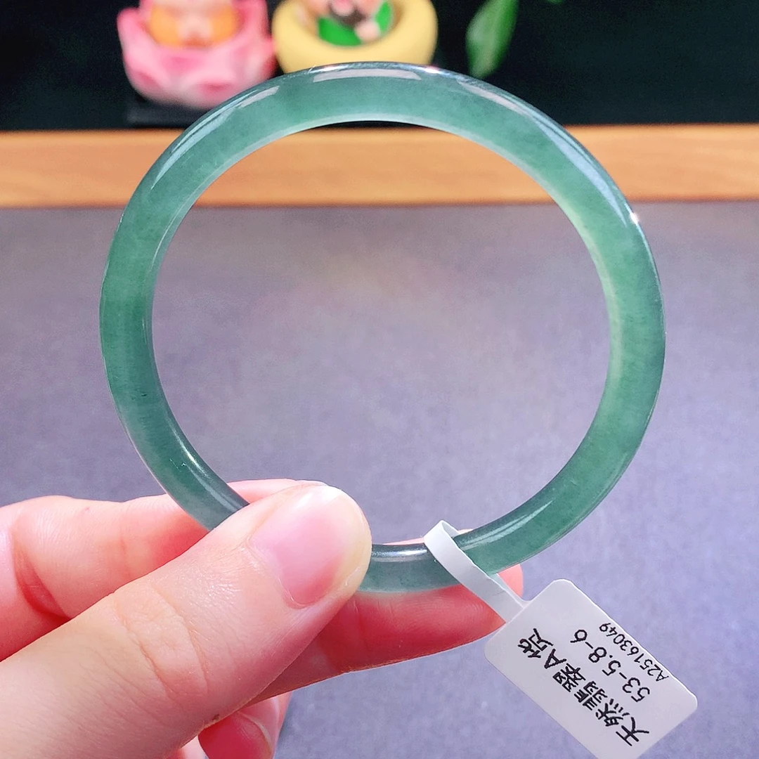 翡翠未镶嵌手镯天然翡翠