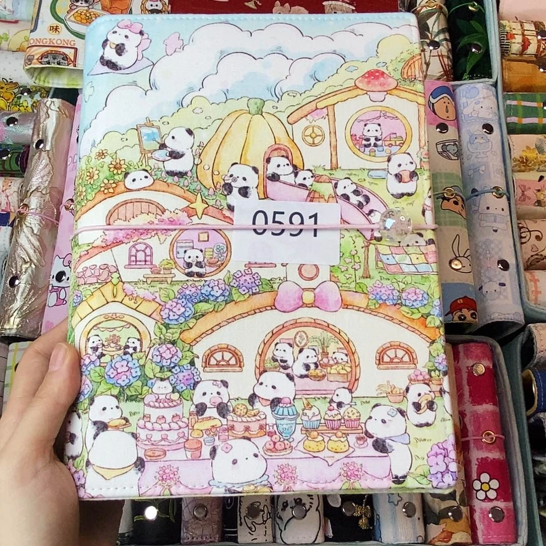 织绣A5活页不加纸0591