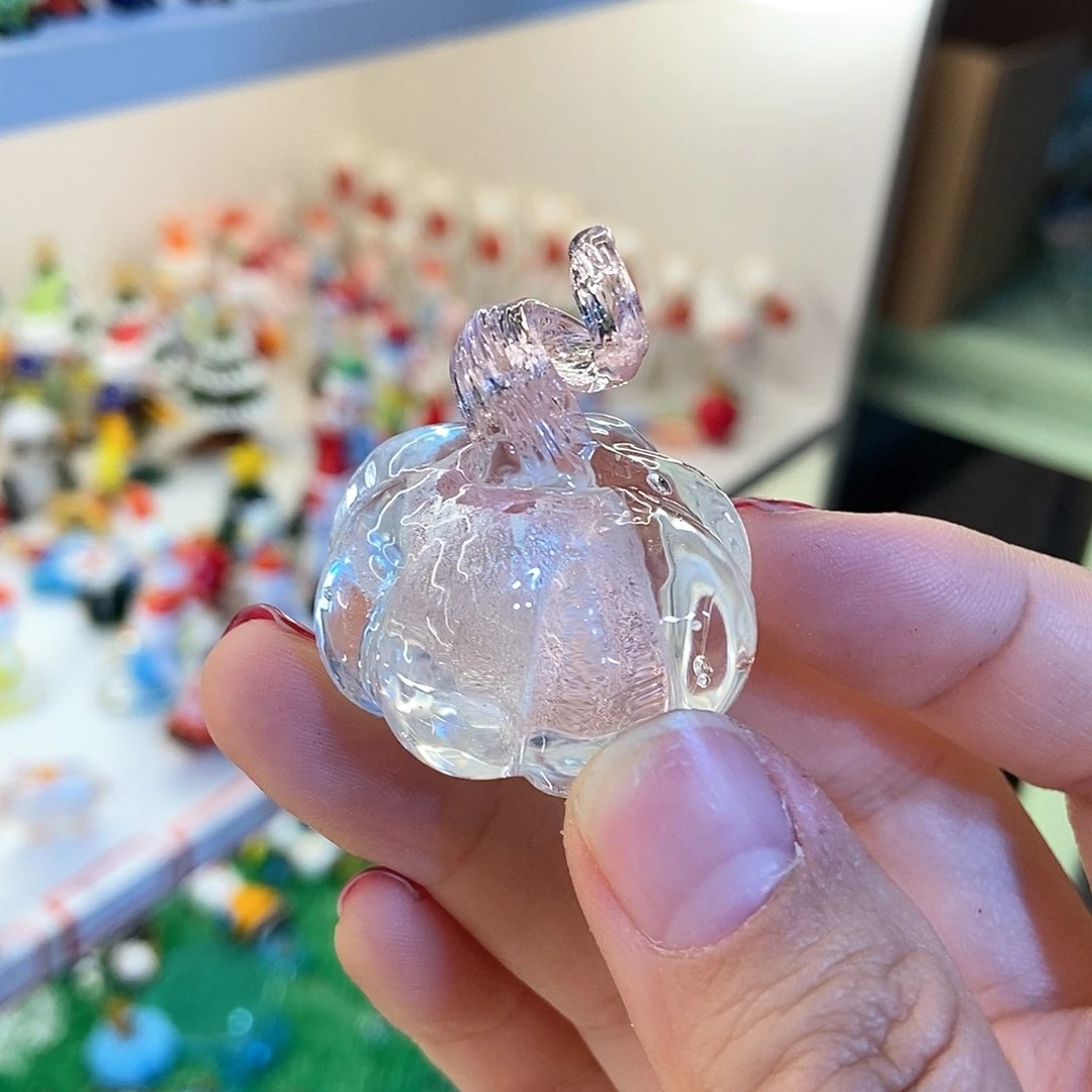 琉璃手工艺品南瓜