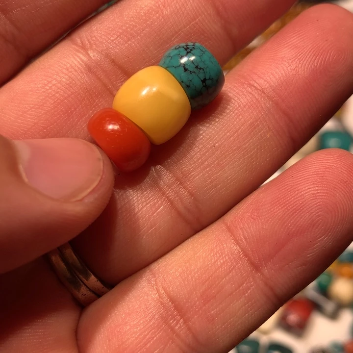 摆****手串/手链鹿骨珠子