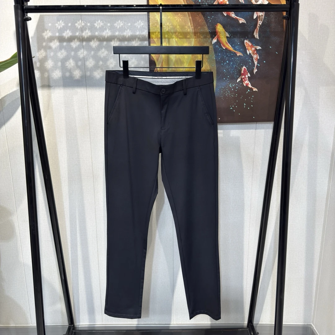 K765高弹速干黑科技男士纯黑轻薄高弹速干商务休闲通勤运动皆可穿