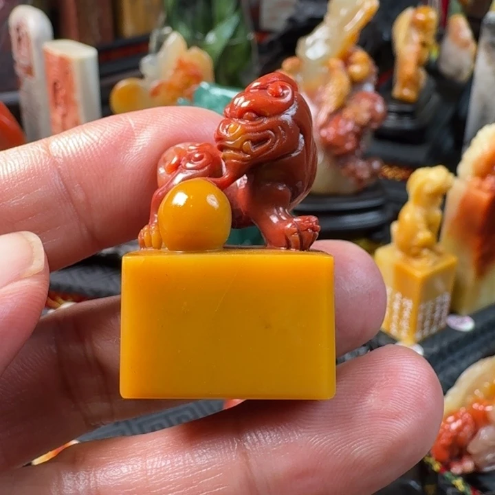 行***行寿山石寿山芙蓉石