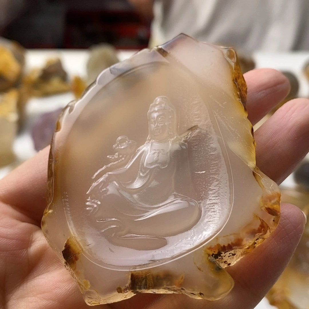 玛瑙/玉髓未镶嵌颈饰