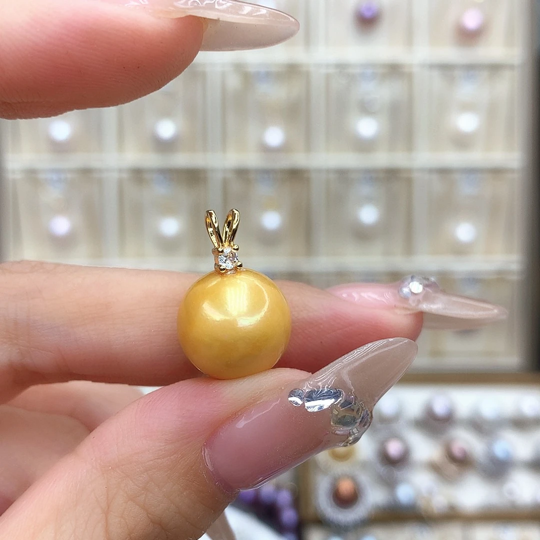淡水珍珠合金吊坠(赠链)