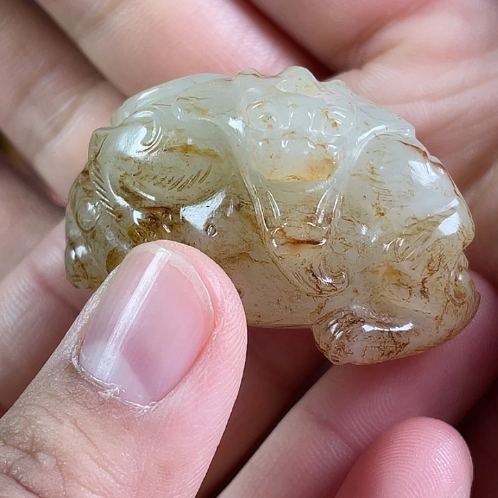 @***️和田玉未镶嵌挂件