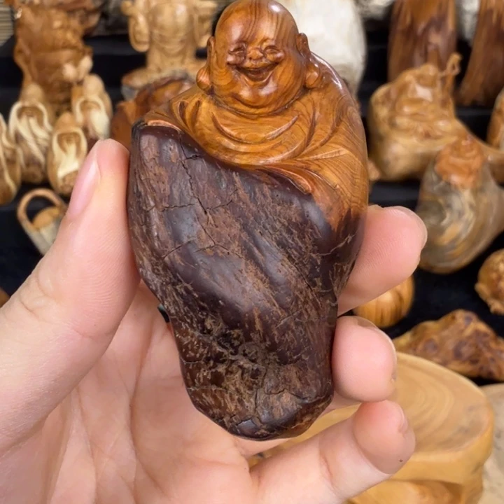 進***柏木(崖柏)手把件