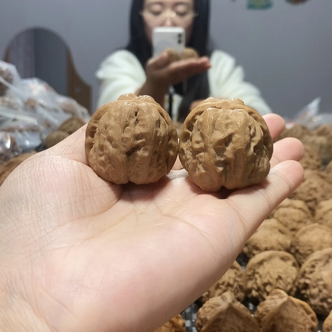 吊坠文玩核桃蛤蟆37修