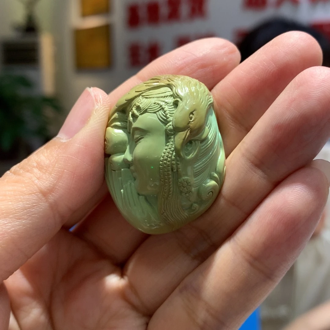 绿松石未镶嵌配饰