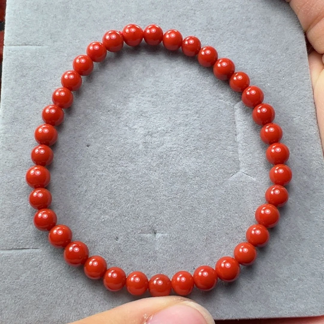 南红玛瑙手串未镶嵌