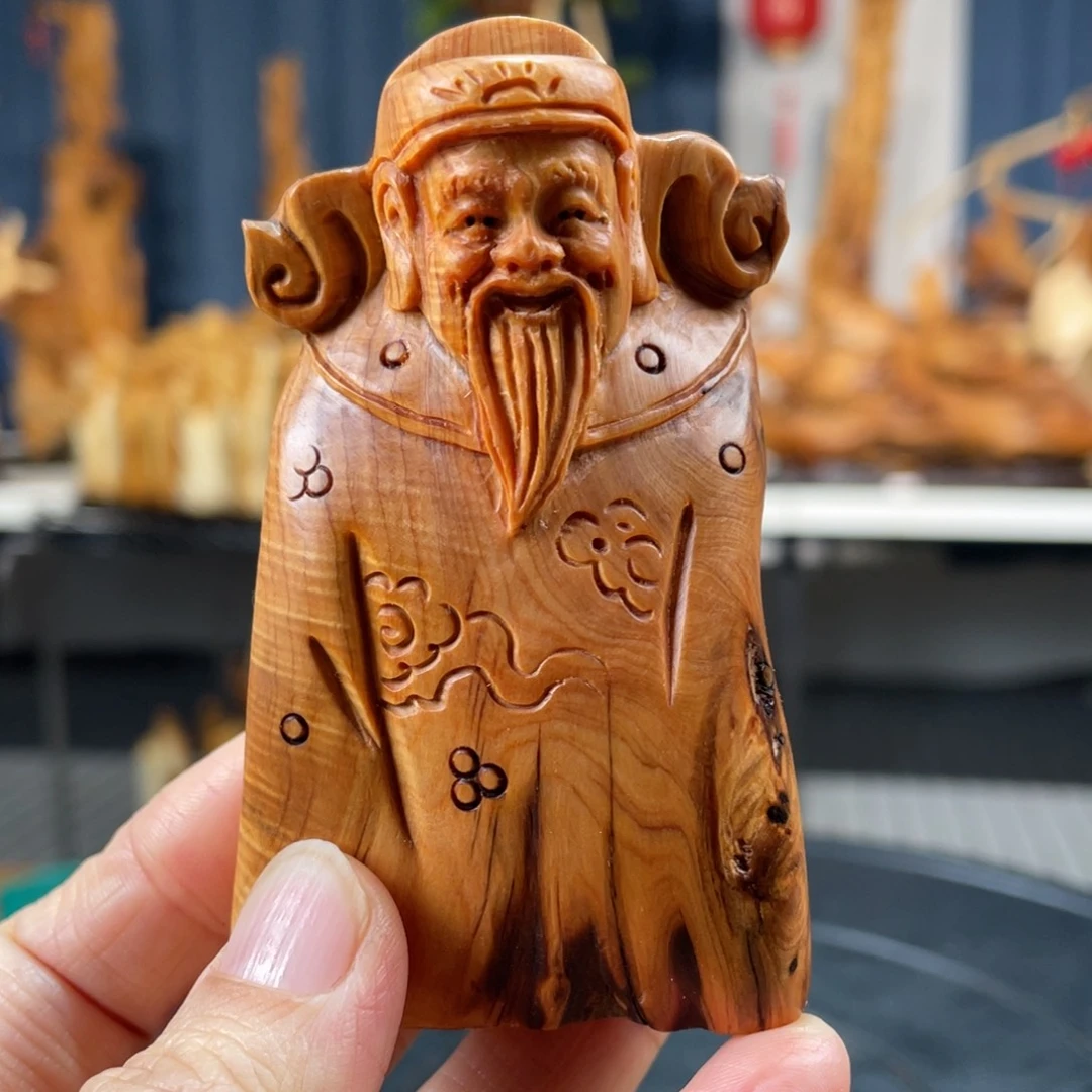 柏木（崖柏）手把件