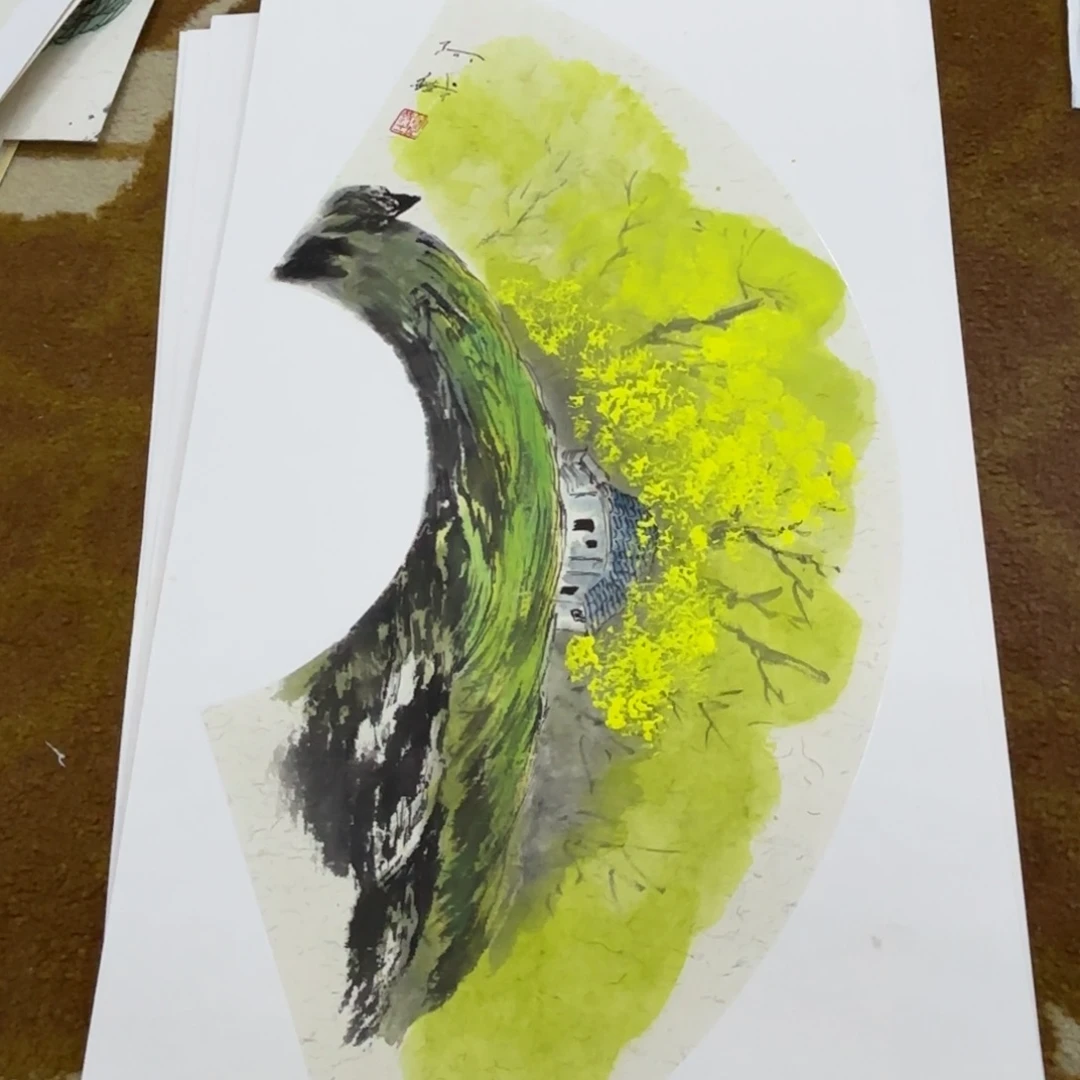 国画赵铁老师作品刘