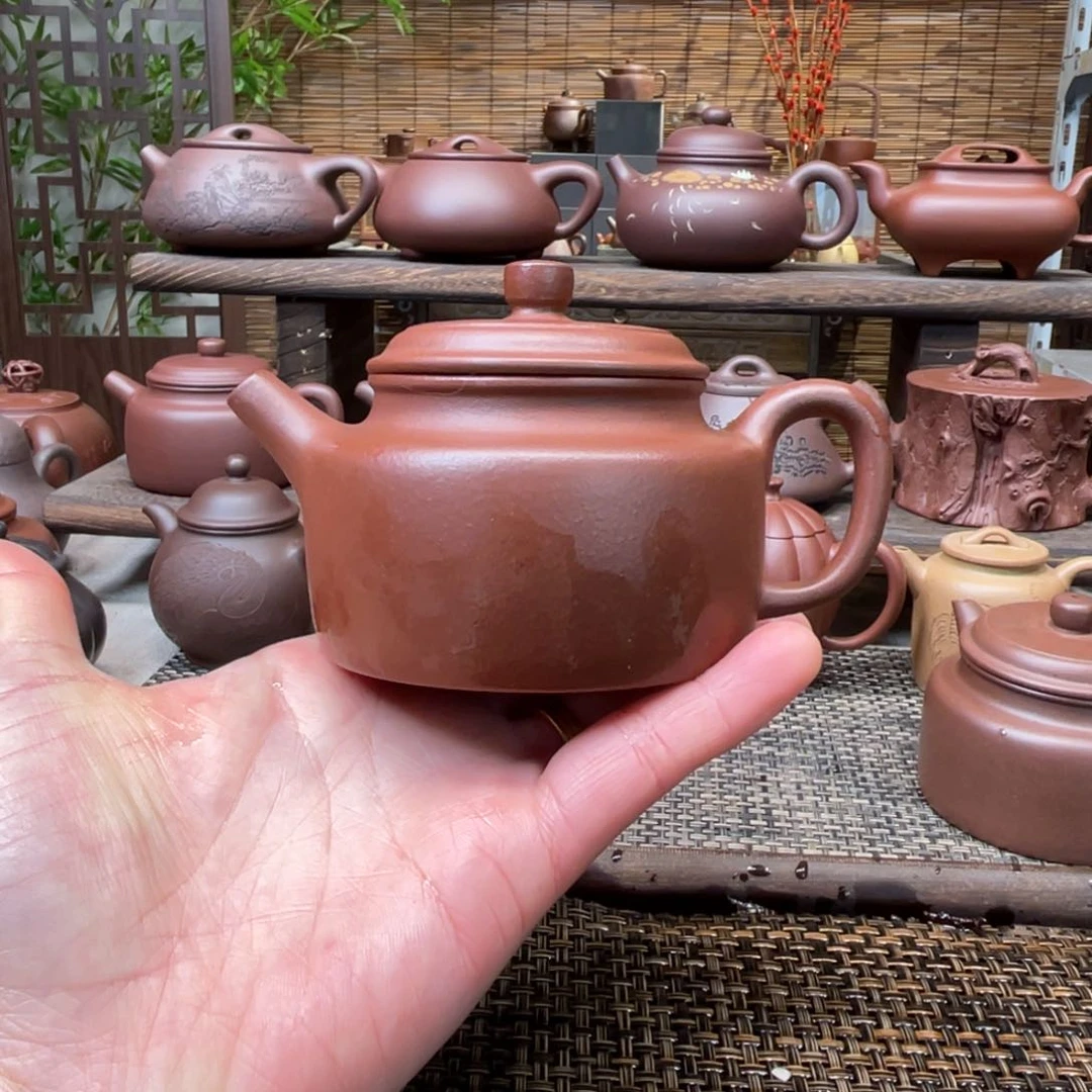 紫砂茶壶一**启宜兴原矿紫砂手工制