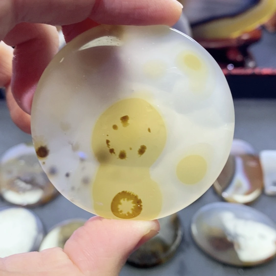 玛瑙/玉髓颈饰未镶嵌编号82