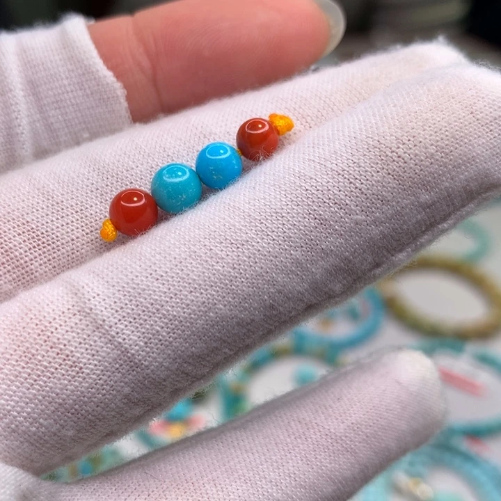 绿松石配饰未镶嵌