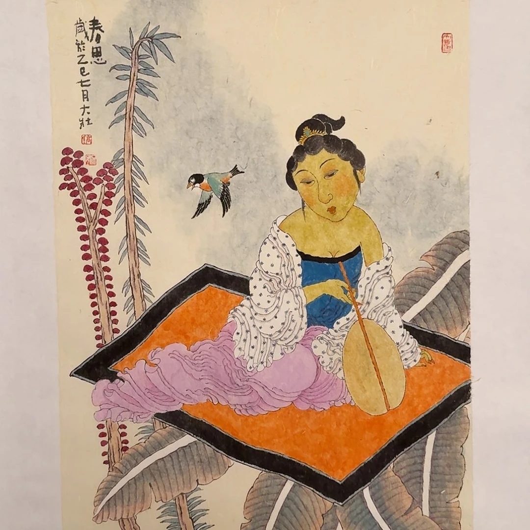 国画高老师作品画作