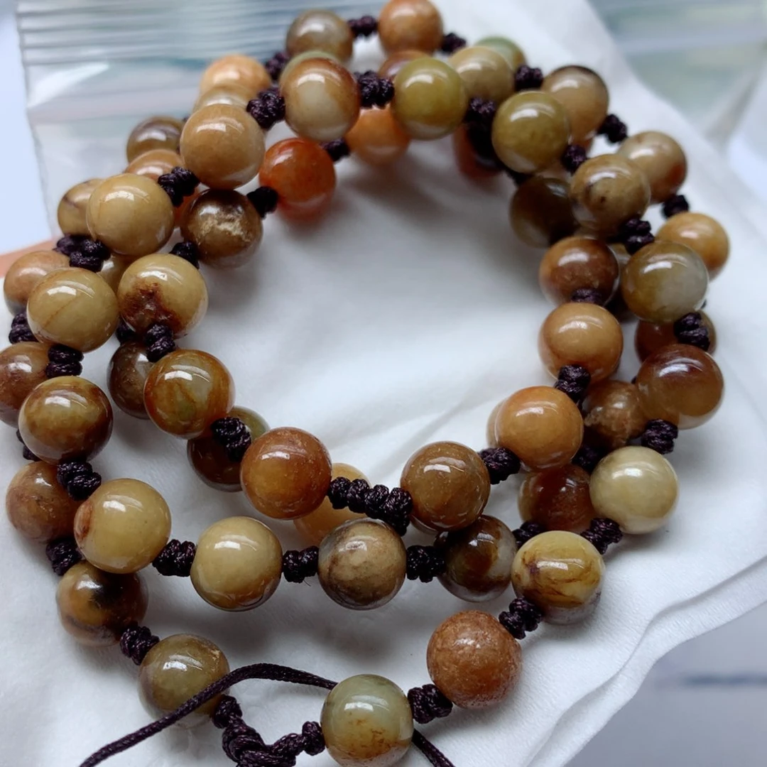 翡翠颈饰未镶嵌手串