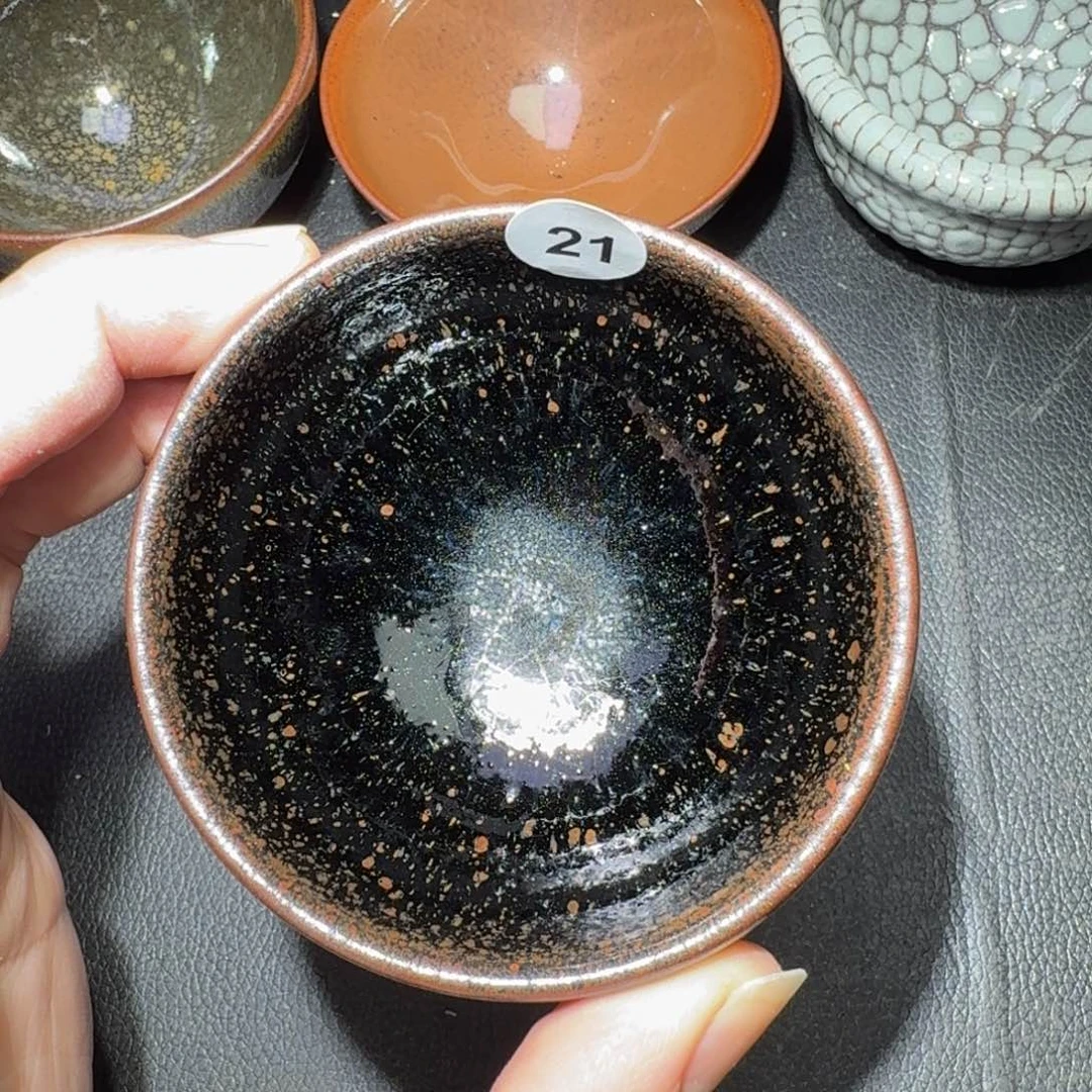 摆件古时茶器建窑建盏21