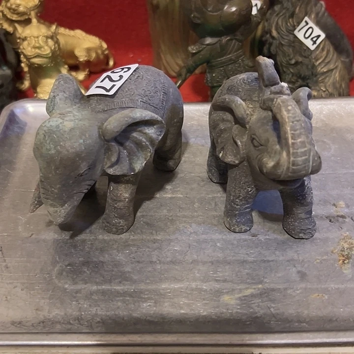 黄铜摆件，文房工艺品摆件