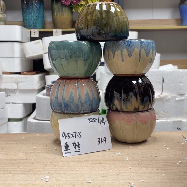 紫砂花盆多肉花盆微瑕44