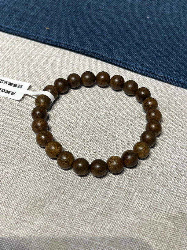 越南芽庄黄棋楠0.8沉水手串