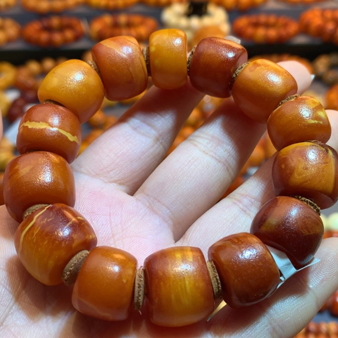 【闪购商品】未镶嵌蜜蜡手串蜜蜡手串