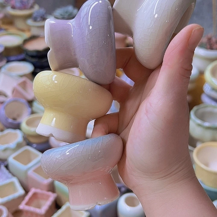 红陶陶瓷花盆当场满12包邮