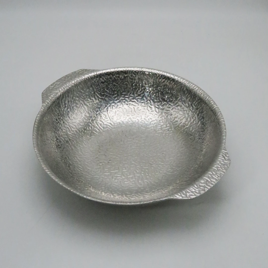 【夏日小酌】龙鳞锤纹干锅盘串串火锅盘出口食用级不锈钢