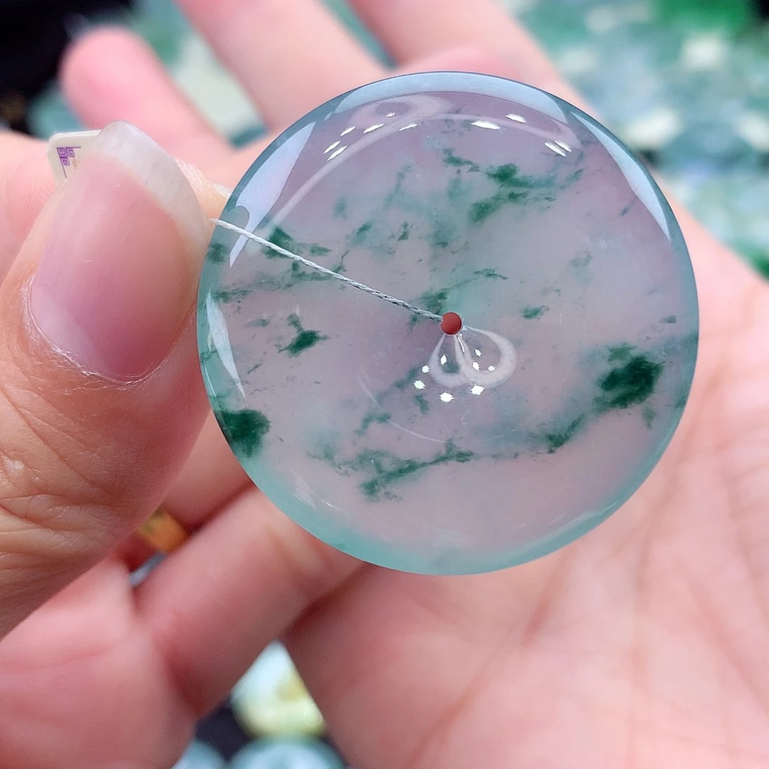 颈饰未镶嵌翡翠编号40尺寸36.3-6.2