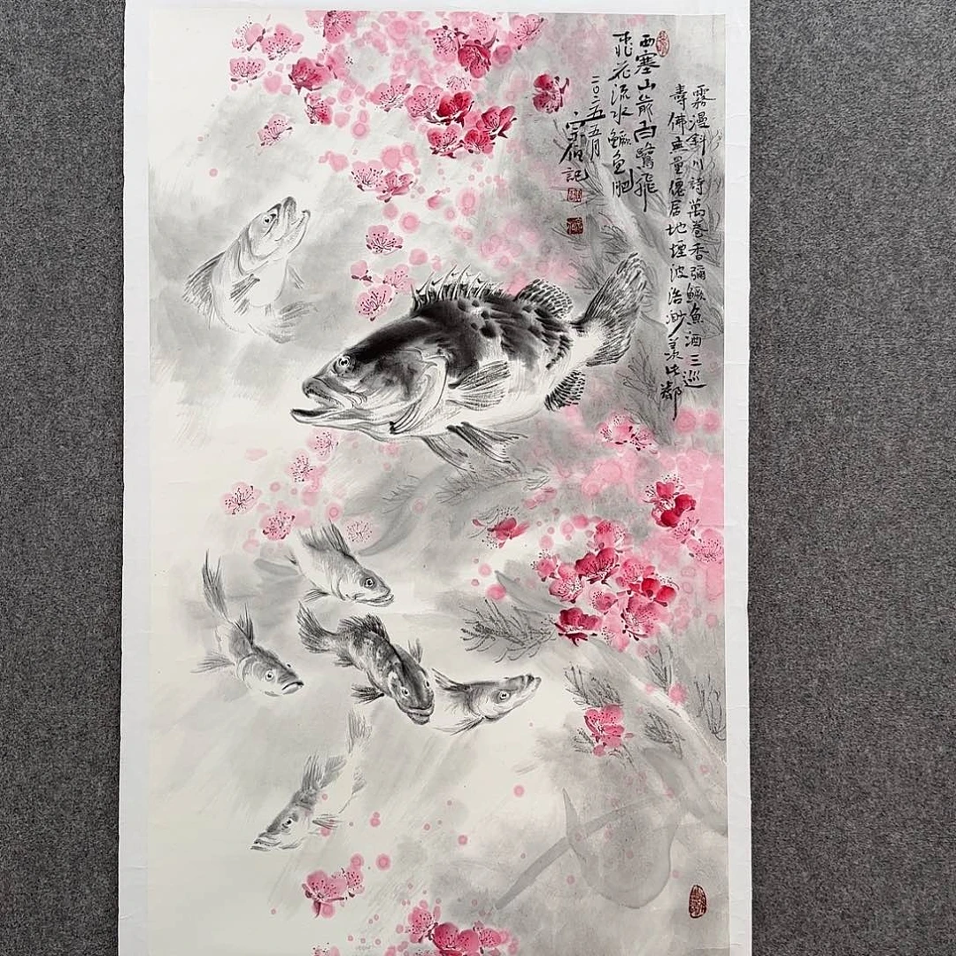 国画zz谢宗伯老师手绘作品