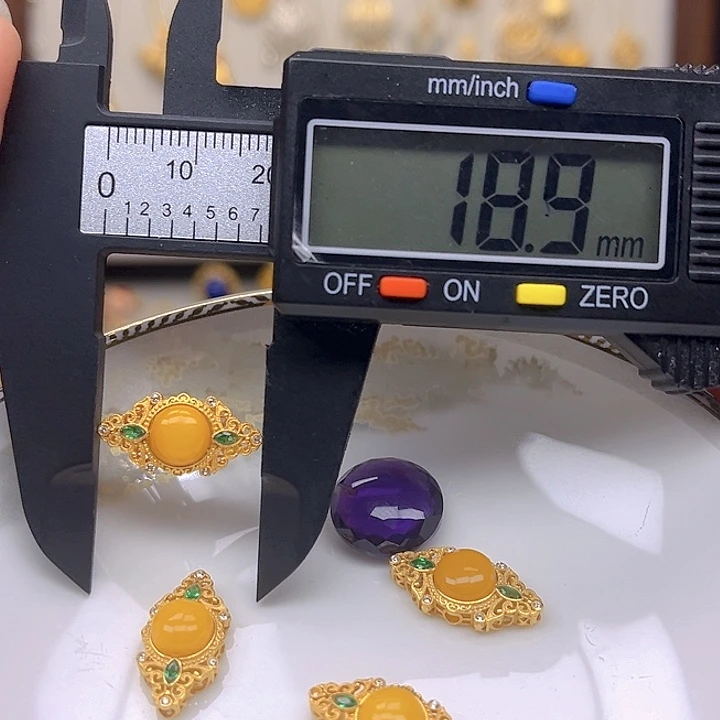 银S925镶嵌颈饰紫晶紫晶925镶嵌74