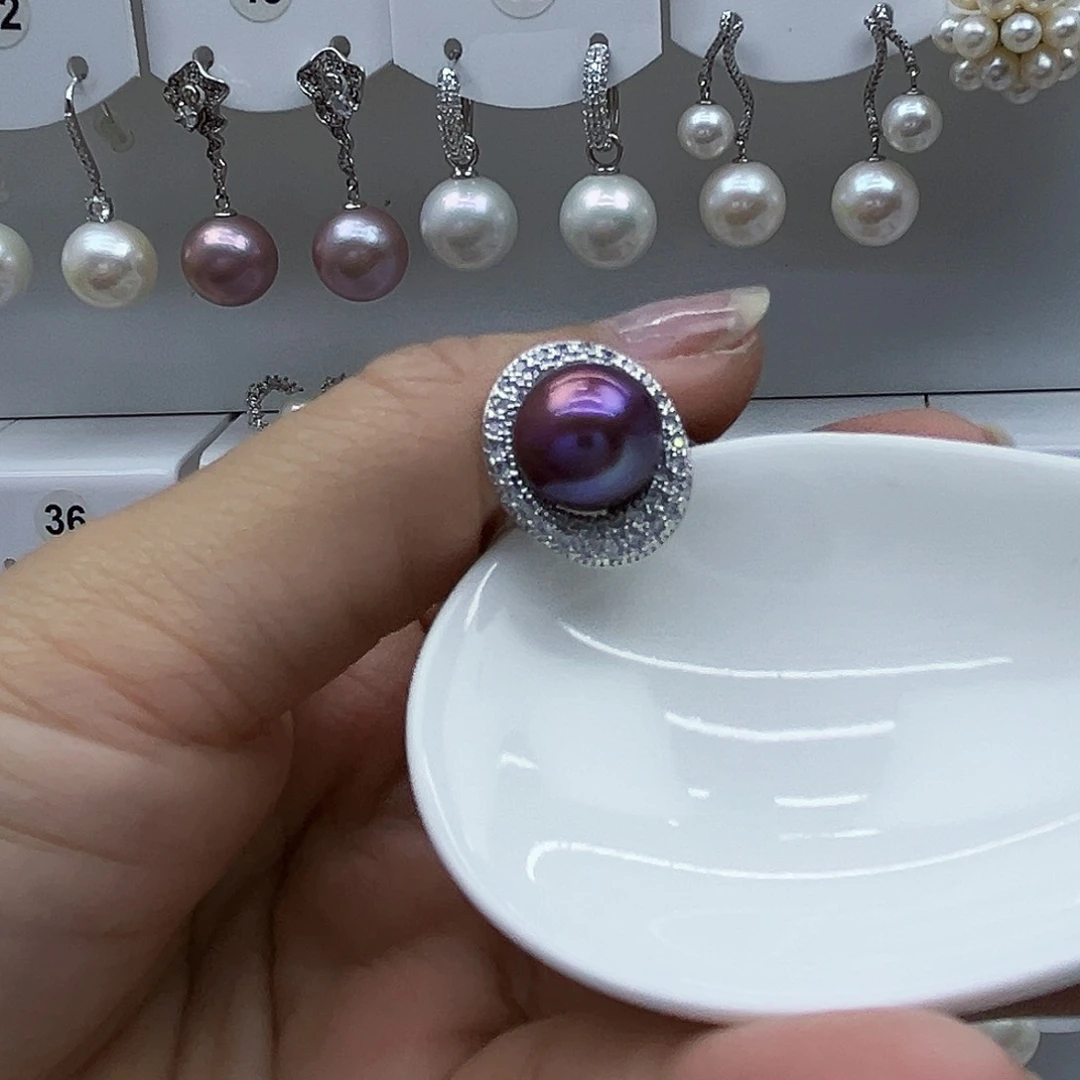 未镶嵌耳饰淡水珍珠